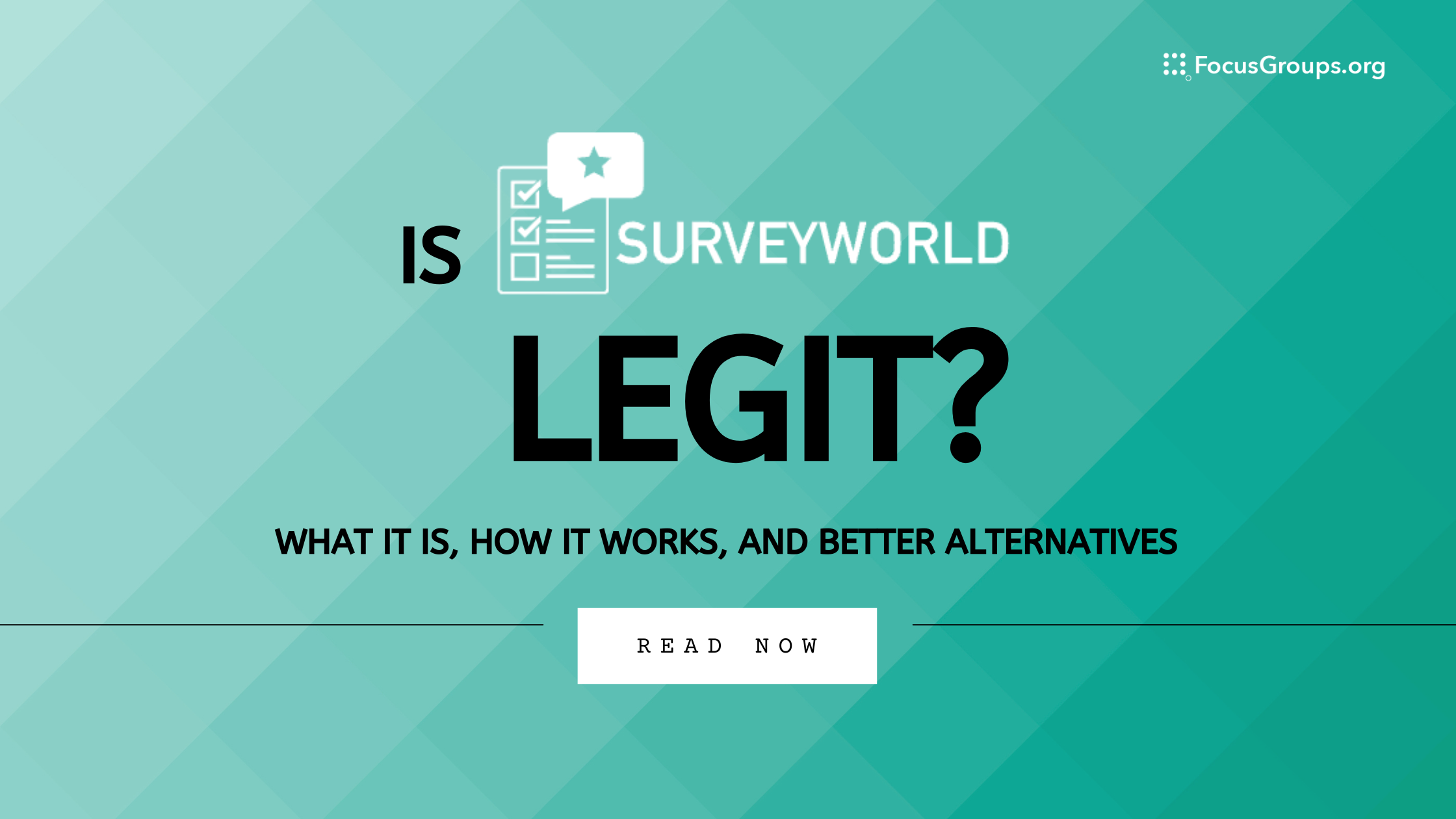 SurveyWorld Legit? What It Is, How It Works, and Better Alternatives